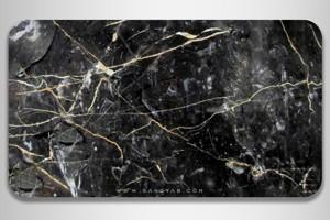 Kashan golden black Marble