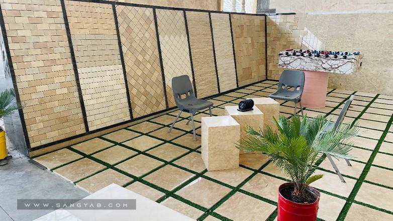 سنگبری ارگ رضوانشهر