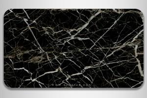 3D Black marble